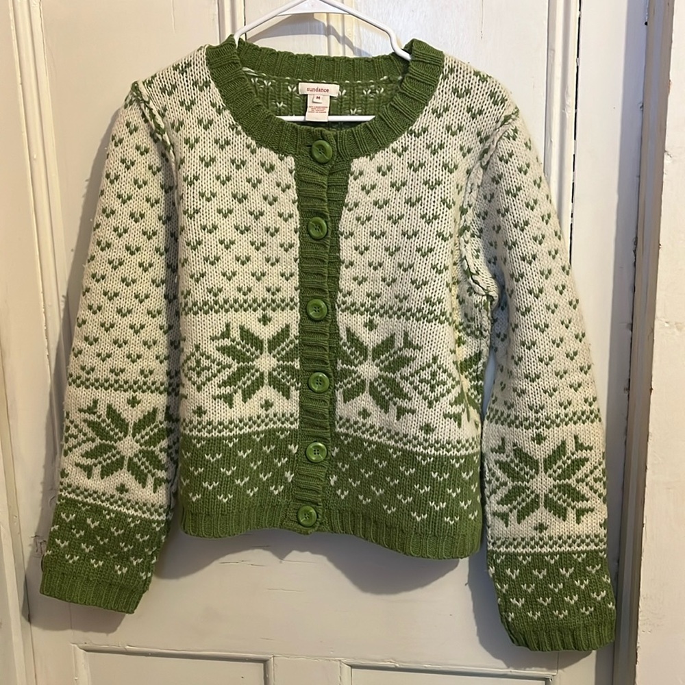 Sundance Lambswool Cardigan Sweater